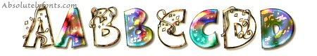 ChartreuseParsonsSH party font