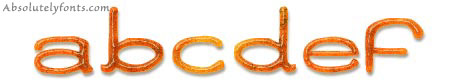 Jolly - birthday font