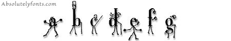StickLetter Medium