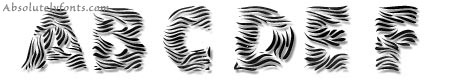 101 Zebra Print